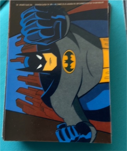 1995 SkyBox Adventures Of Batman & Robin Pop Up Insert Card #P1 Batman — front