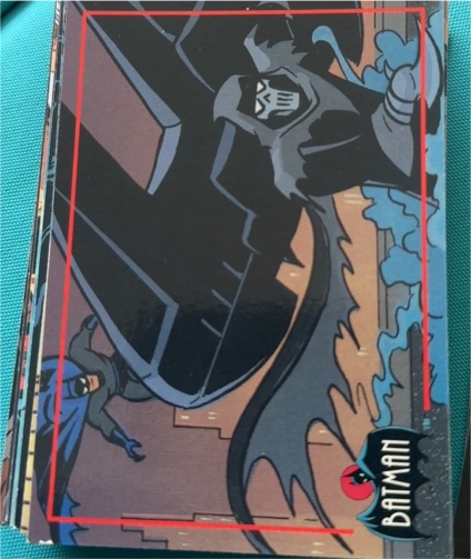 1993 Topps Batman The Animated Series #177 Mask of the Phantasm — front