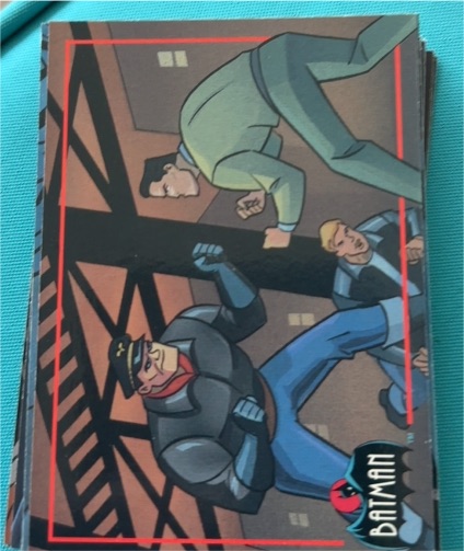 1993 Topps Batman Animated Series II Card — front