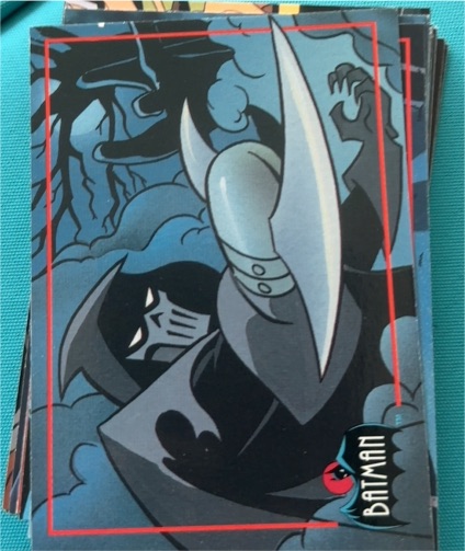 1993 Skybox Batman Animated Series Trading Card — front