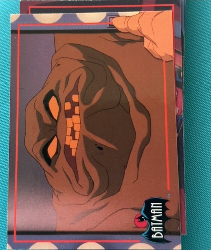 1993 Topps Batman: The Animated Series 2 Clayface Feat of Clay #151 — front