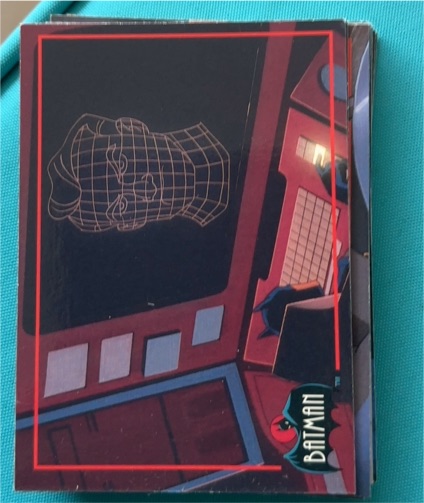 1993 Topps Batman The Animated Series Card — front