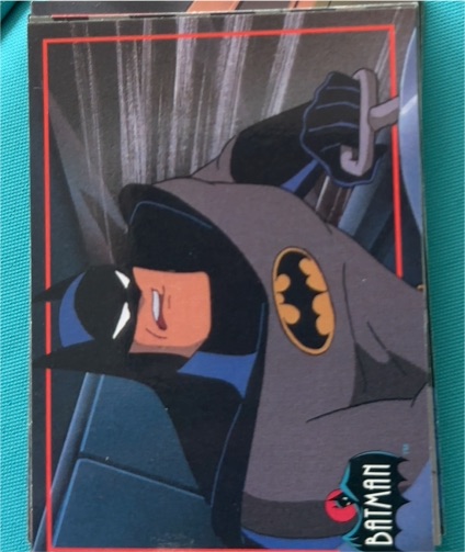 1993 Topps Batman Animated Series Card — front