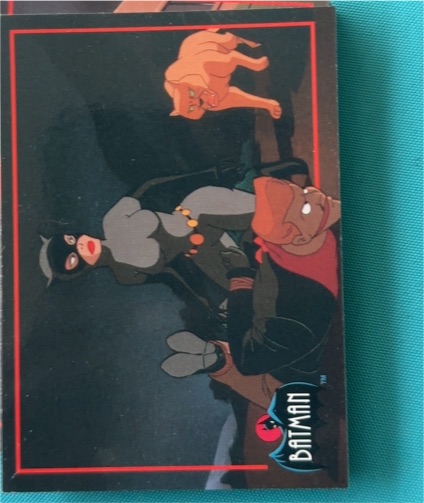 1993 Topps Batman The Animated Series Set 2 Promo Card Catwoman — front
