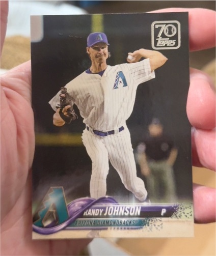 2021 Topps Series 1 70 Years of Topps #70YT-68 Randy Johnson — front