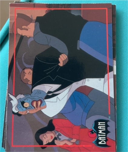 1993 Topps Batman Animated Series #107 — front