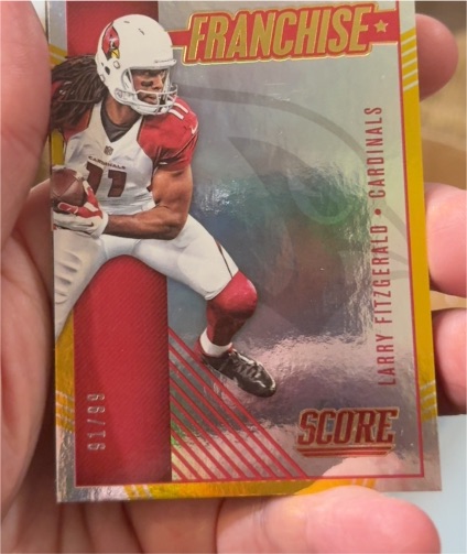 2016 Panini Score Franchise #29 Larry Fitzgerald — front
