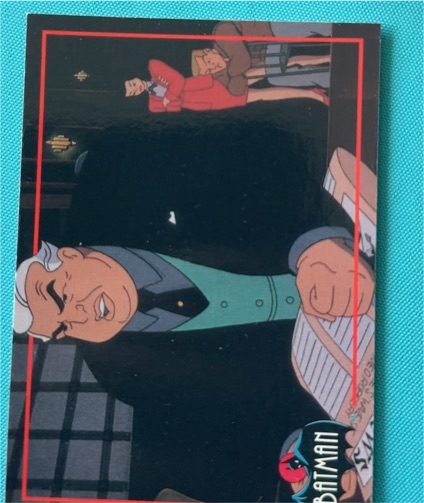1993 Topps Batman: The Animated Series #102 Rupert Thorne — front