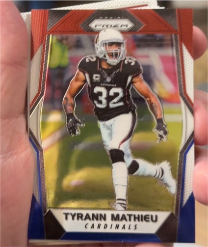 2017 Panini Prizm #43 Tyrann Mathieu — front