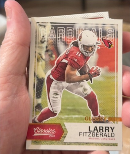 2016 Panini Classics #61 Larry Fitzgerald — front