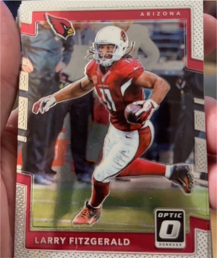 2017 Donruss Optic #59 Larry Fitzgerald — front