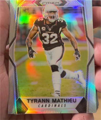2017 Panini Prizm #43 Tyrann Mathieu — front