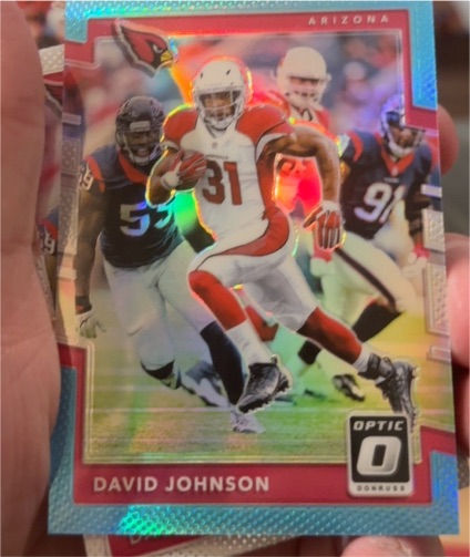2017 Donruss Optic #95 David Johnson — front