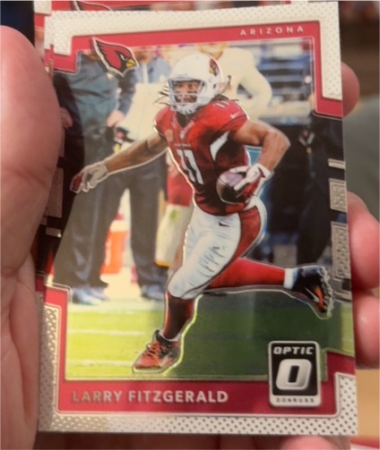 2017 Panini Donruss Optic #59 Larry Fitzgerald — front