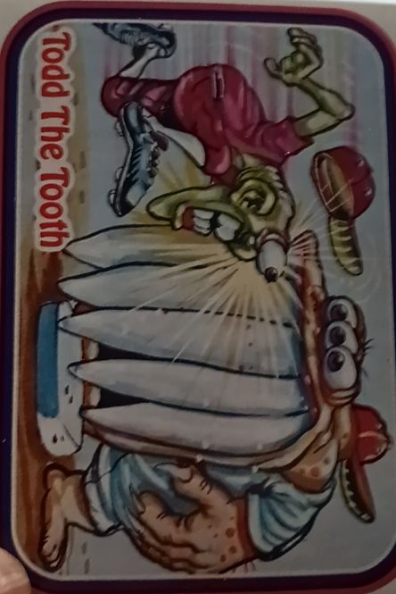1988 Leaf Awesome All-Stars #5 Todd The Tooth — front