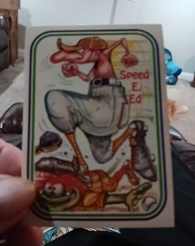 1988 Donruss Awesome All-Stars #42 Speed E. Ed — front