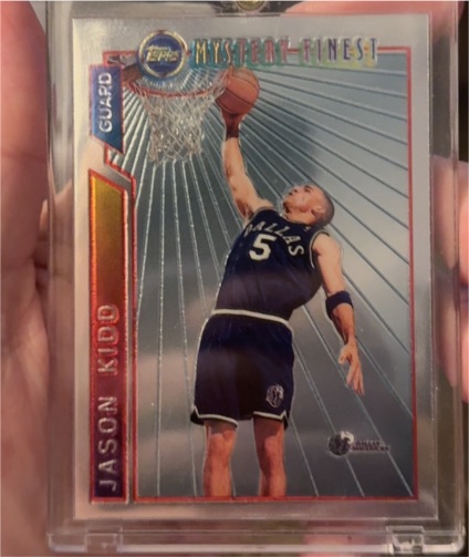 1996-97 Topps Mystery Finest #M2 Jason Kidd — front