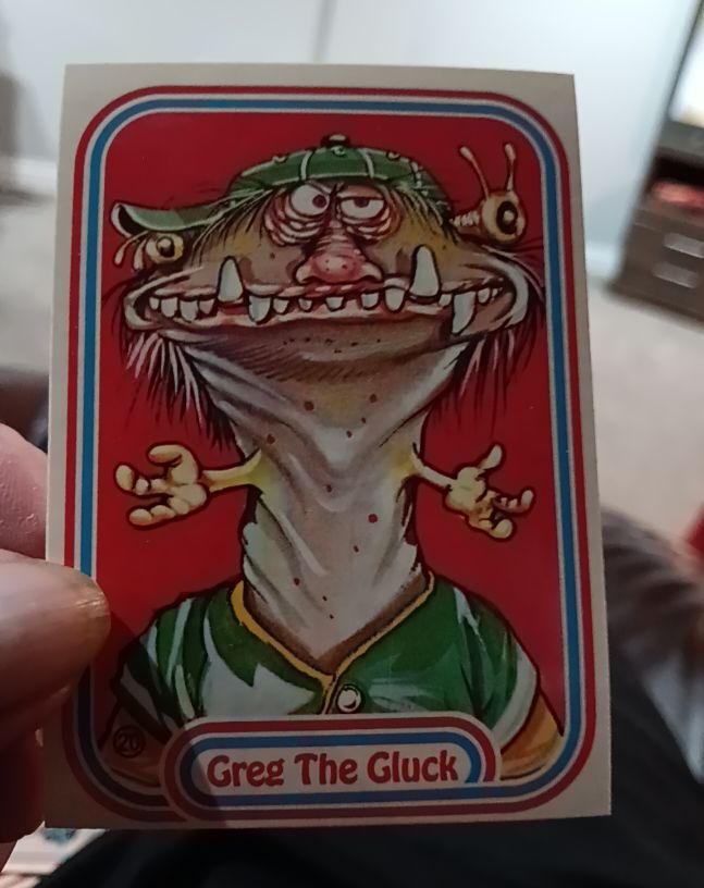 1988 Leaf Awesome All-Stars #20 Greg The Gluck — front