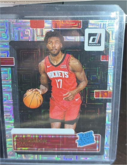 2022-23 Panini Donruss Choice #217 Tari Eason Silver Mojo Rookie RC — front