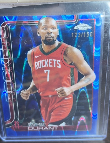 2025-26 Topps Chrome #155 Kevin Durant — front