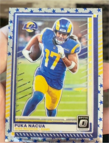 2025 Panini Donruss Optic #192 Puka Nacua — front