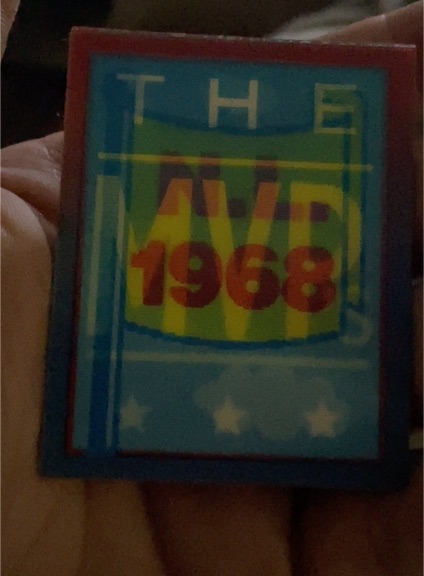 1990 Score The MVP's Magic Motion Trivia #1968 — front