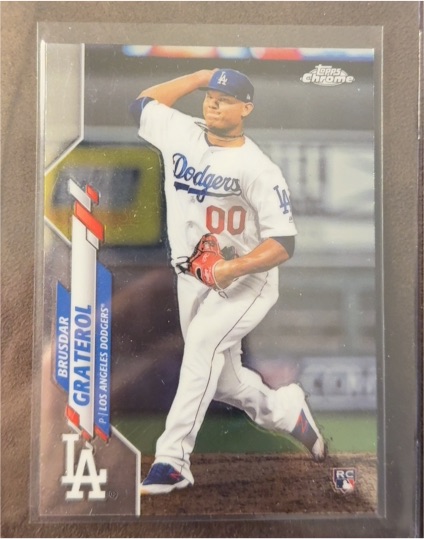 2020 Topps Chrome #91 Brusdar Graterol — front