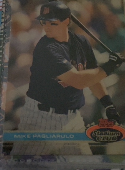 1991 Topps Stadium Club #522 Mike Pagliarulo — front