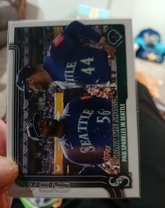 2025 Topps Update #US244 Julio Rodriguez & Randy Arozarena — front