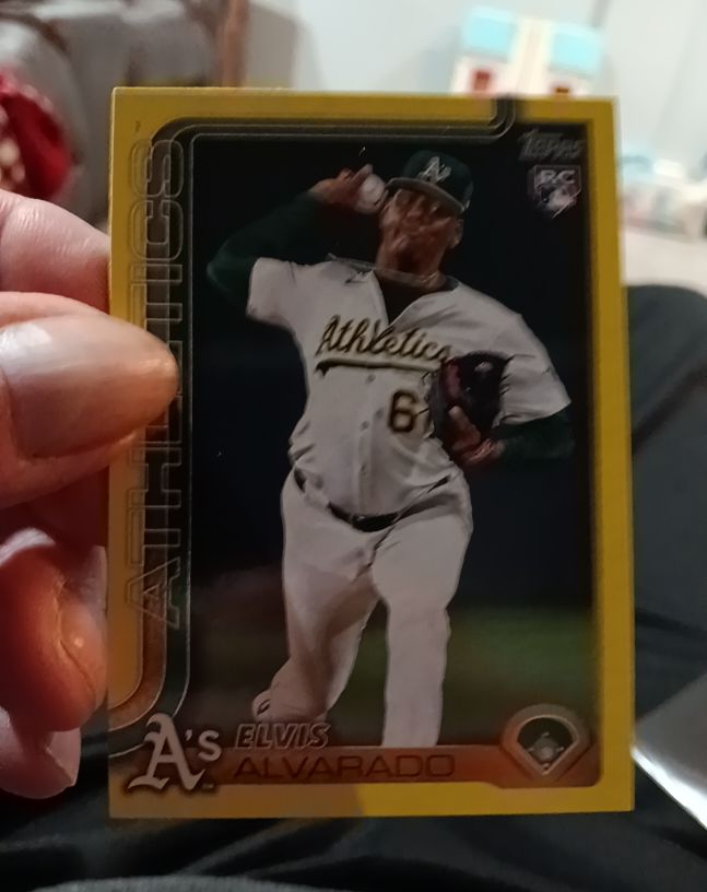2025 Topps Update #US61 Elvis Alvarado — front