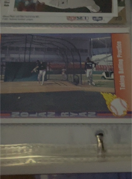 1992 Upper Deck #721 Training Batting Practice — front