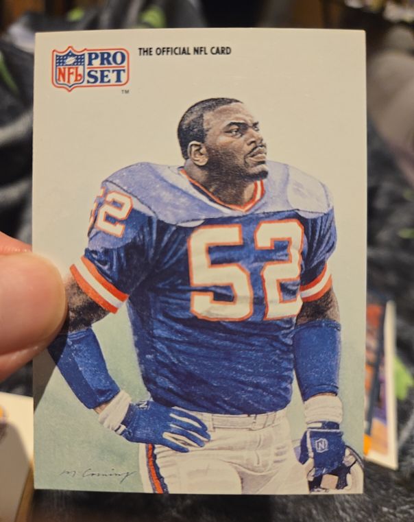 1991 Pro Set #395 Pepper Johnson — front