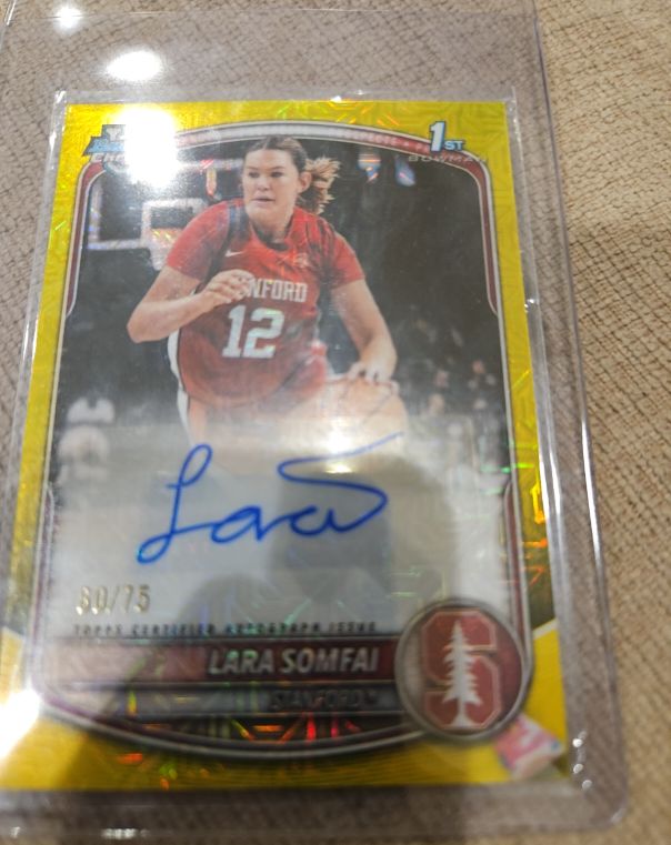 2025 Bowman Chrome #BCP-44 Lara Somfai — front