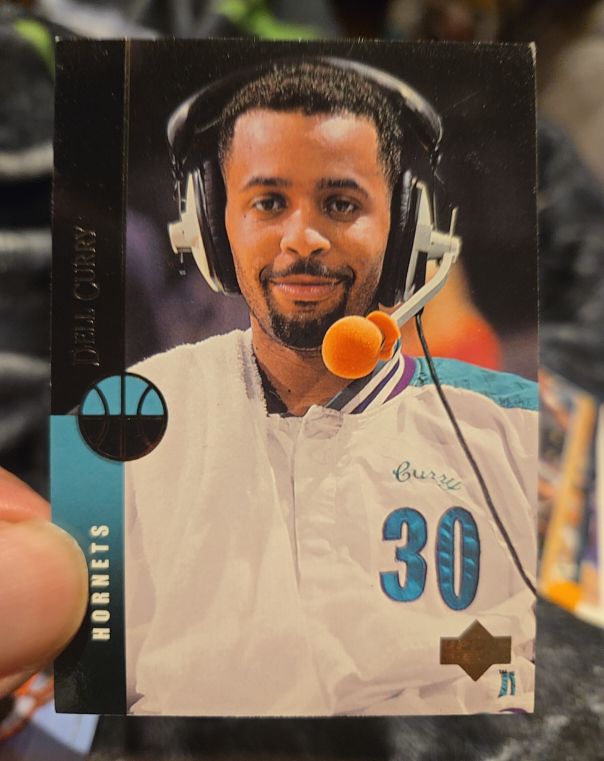 1994-95 Upper Deck #78 Dell Curry — front
