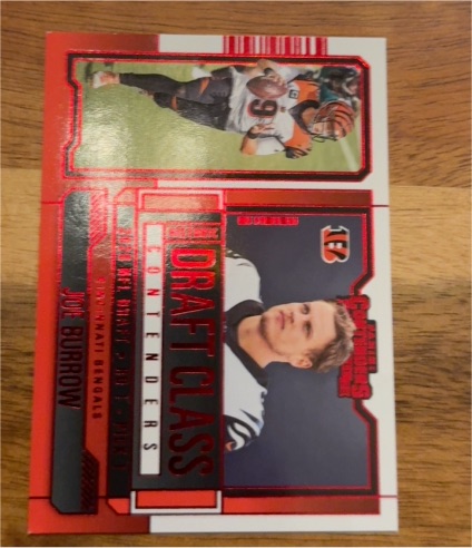 2023 Panini Contenders Historic Draft Class Contenders #HDC-JB Joe Burrow — front