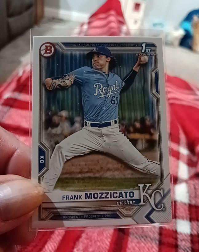 2021 Bowman Draft #BD-95 Frank Mozzicato — front