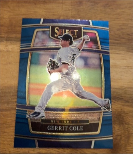 2022 Panini Select #27 Gerrit Cole — front