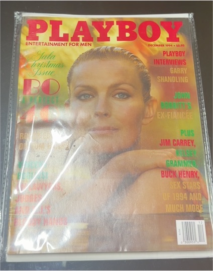 Playboy Magazine December 1994 Bo Derek Gala Christmas Issue — front