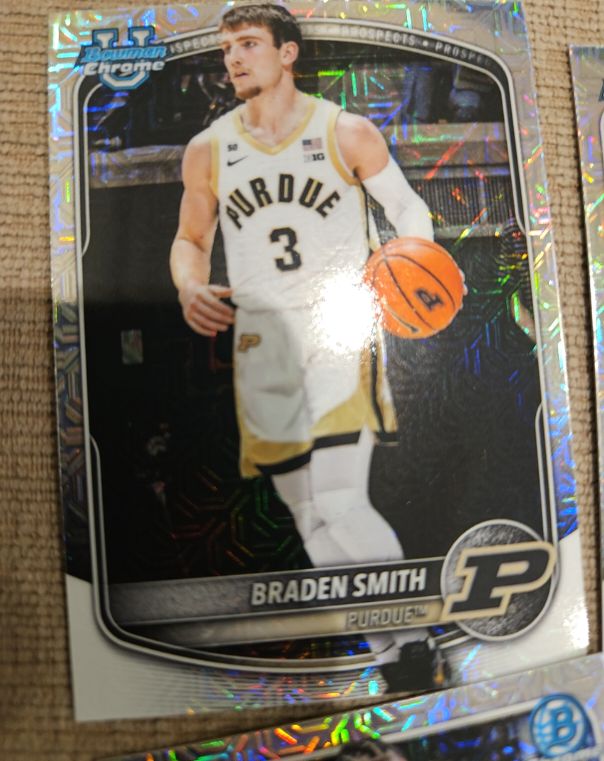 2025-26 Bowman Chrome #BCP-94 Braden Smith — front