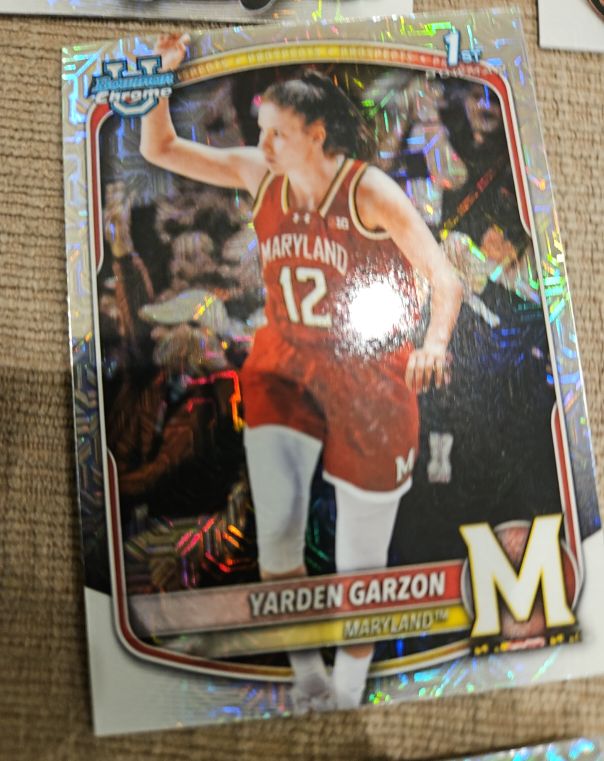 2025-26 Bowman Chrome U #BCP-68 Yarden Garzon — front