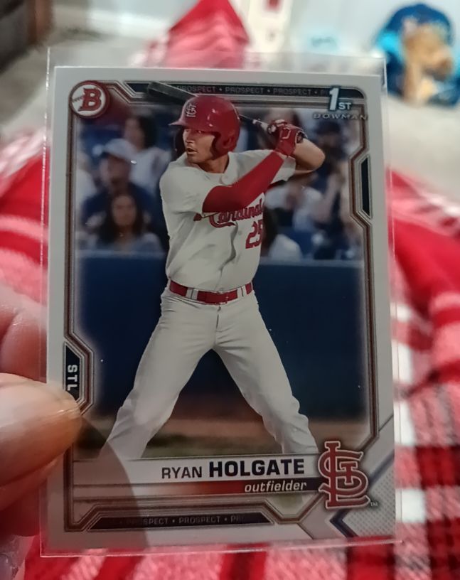 2021 Bowman Draft #BDC-148 Ryan Holgate — front