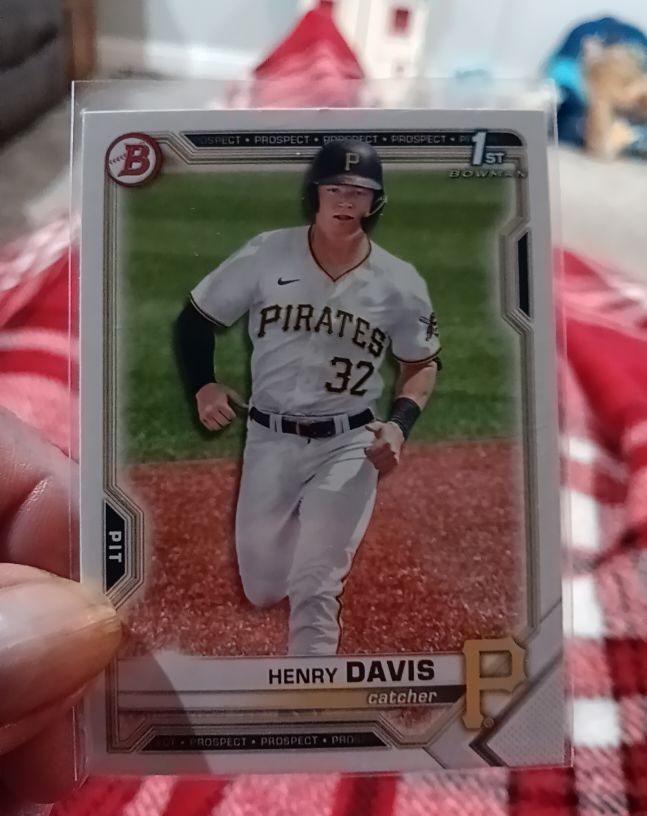 2021 Bowman Draft Chrome #BDC-48 Henry Davis — front