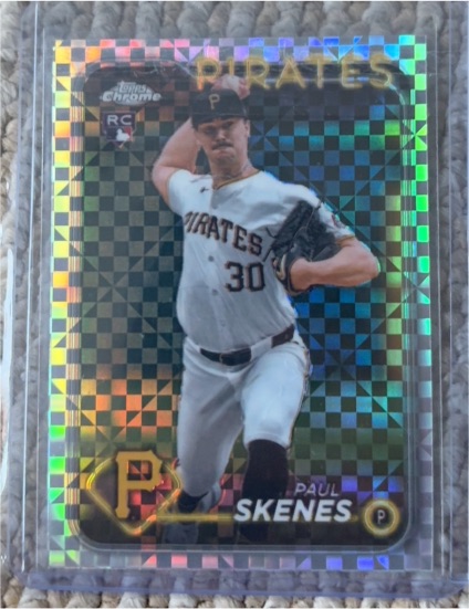 2024 Topps Chrome Update #USC88 Paul Skenes — front