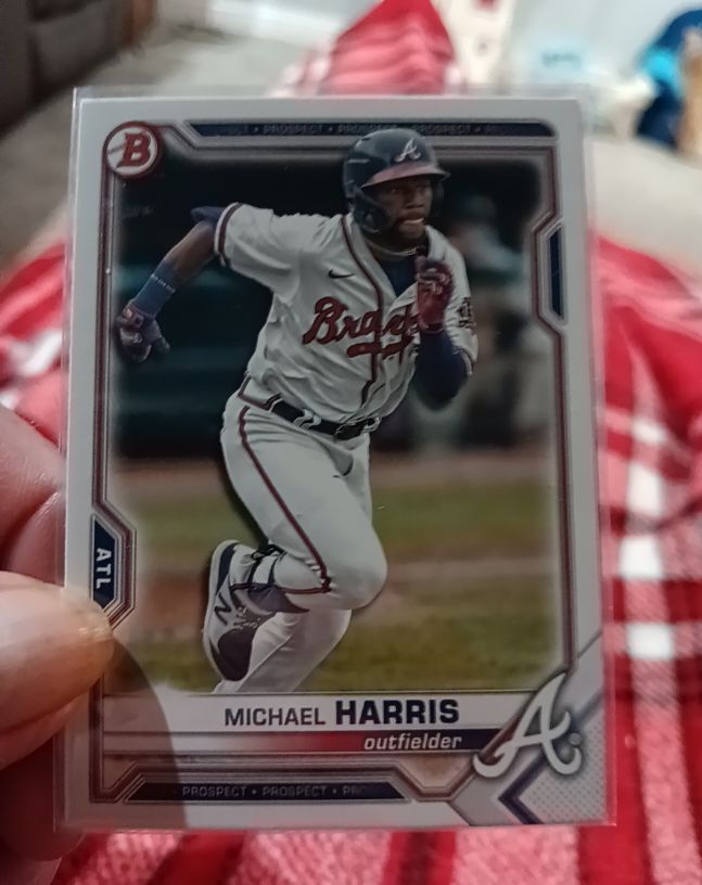 2021 Bowman Draft #BD-86 Michael Harris — front