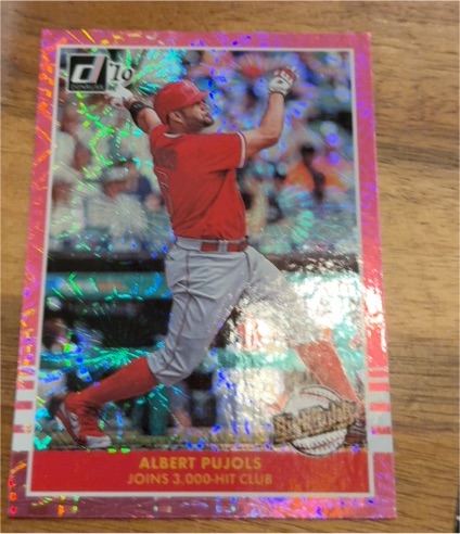 2019 Donruss Highlights #H2 Albert Pujols — front