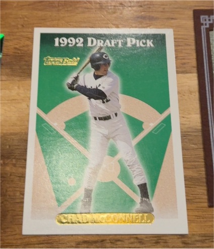 1993 Topps #161 Chad McConnell — front
