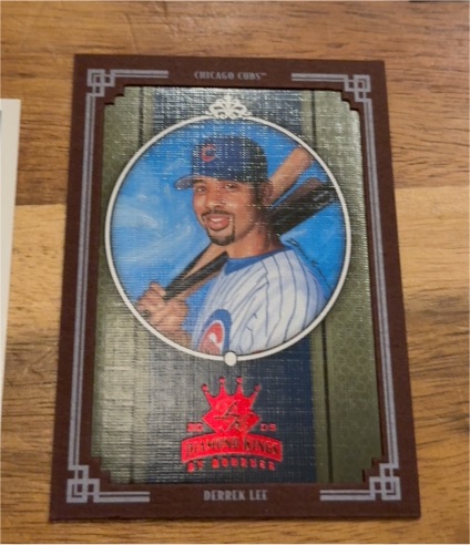2005 Donruss Diamond Kings #52 Derrek Lee — front