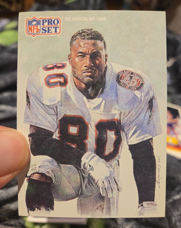1991 Pro Set #380 Andre Rison Atlanta Falcons — front