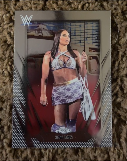 2026 Topps Chrome WWE #82 Kiana James — front