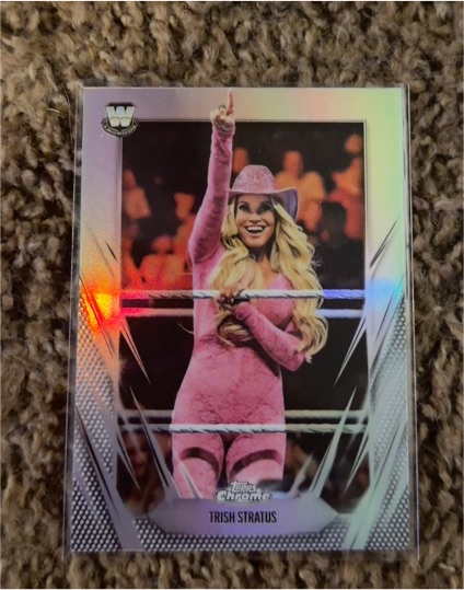 2026 Topps Chrome WWE #115 Trish Stratus — front